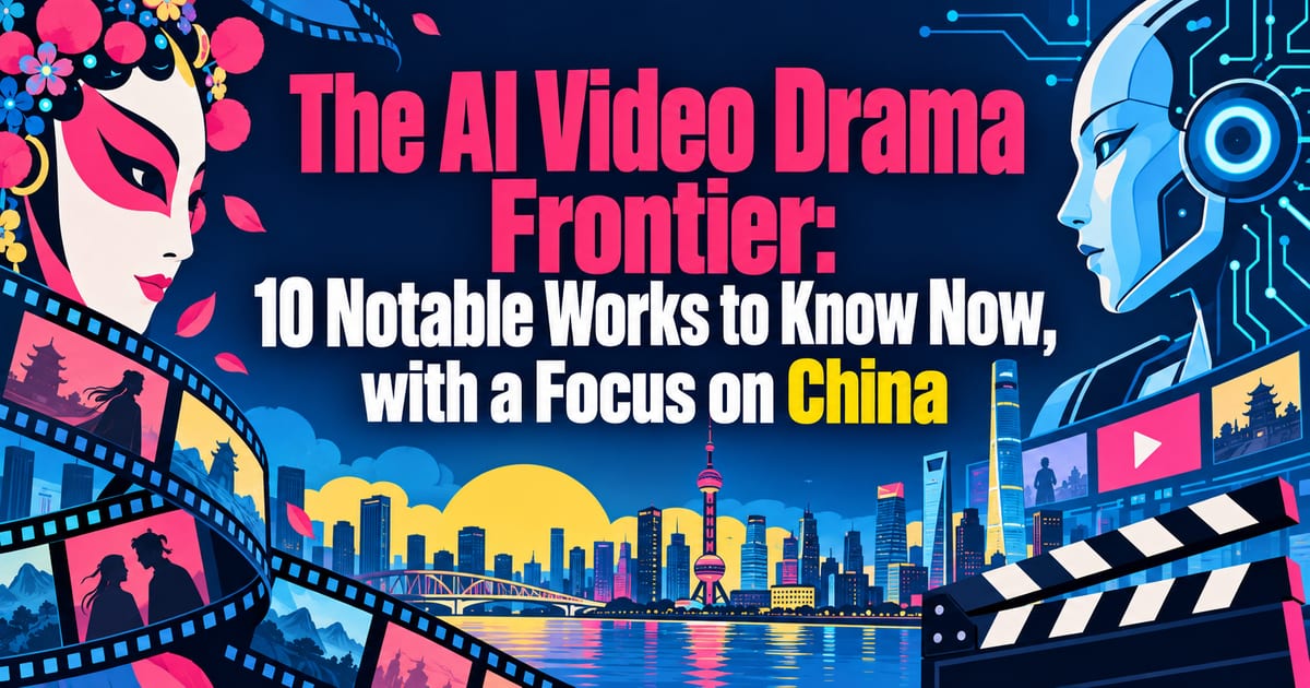 AI動画ドラマ最前線：中国を中心に、いま知っておきたい注目作10選