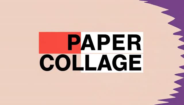 25 PAPER COLLAGE:ペーパーコラージュ