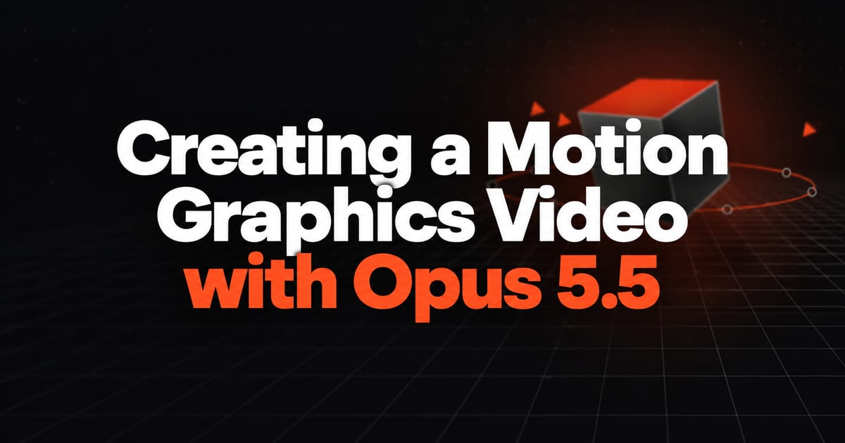 Opus 5.5モーショングラフィック500件調査――話題作Top 100と、いま一番作られている動画